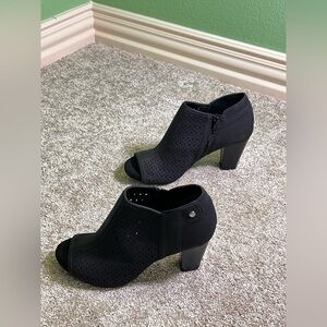 Giani Bernini Black Heeled Ankle Boots